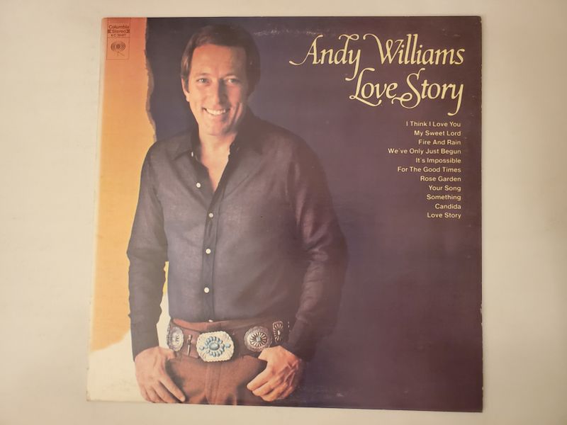 Andy Williams Love Story vinyl record